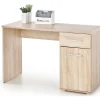 Abdel skrivbord 120x55 cm - Sonoma ek + Möbeltassar