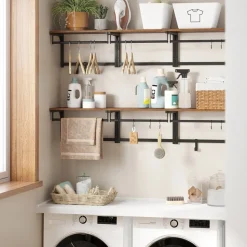 Agust hatthylla - Brun/svart