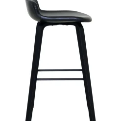 Aki barstol - Svart PU