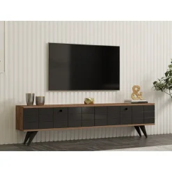 Alberi TV-bänk - Furu/antracit