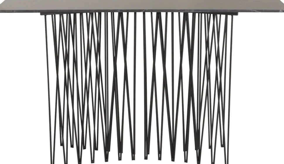 Alborga konsolbord XL 130 x 37 cm - Svart