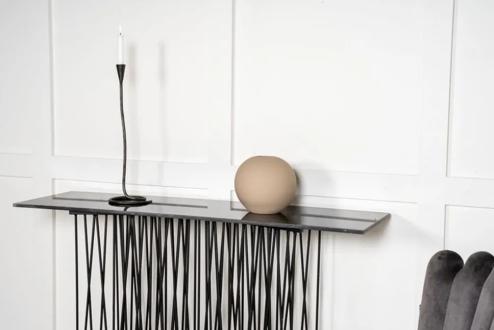 Alborga konsolbord XL 130 x 37 cm - Svart