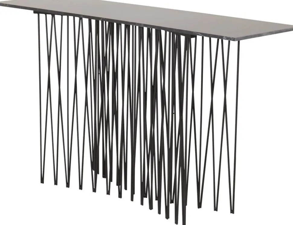 Alborga konsolbord XL 130 x 37 cm - Svart