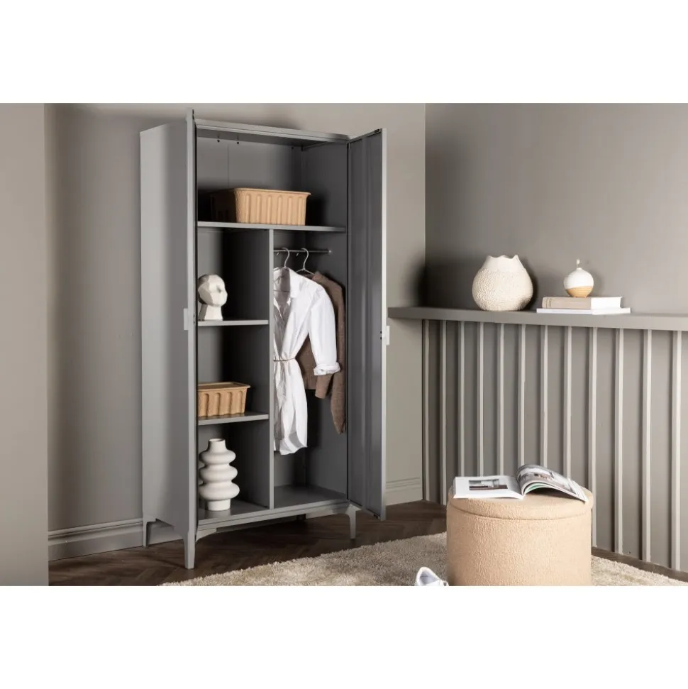 Alexander garderob - Ljusgrå