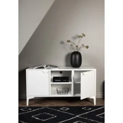 Alexander TV-bänk - Vit