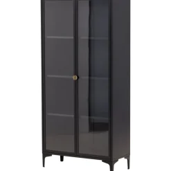 Alexander vitrinskåp - Svart