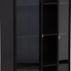 Alexander vitrinskåp - Svart