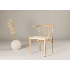 Alfons matstol - Beige