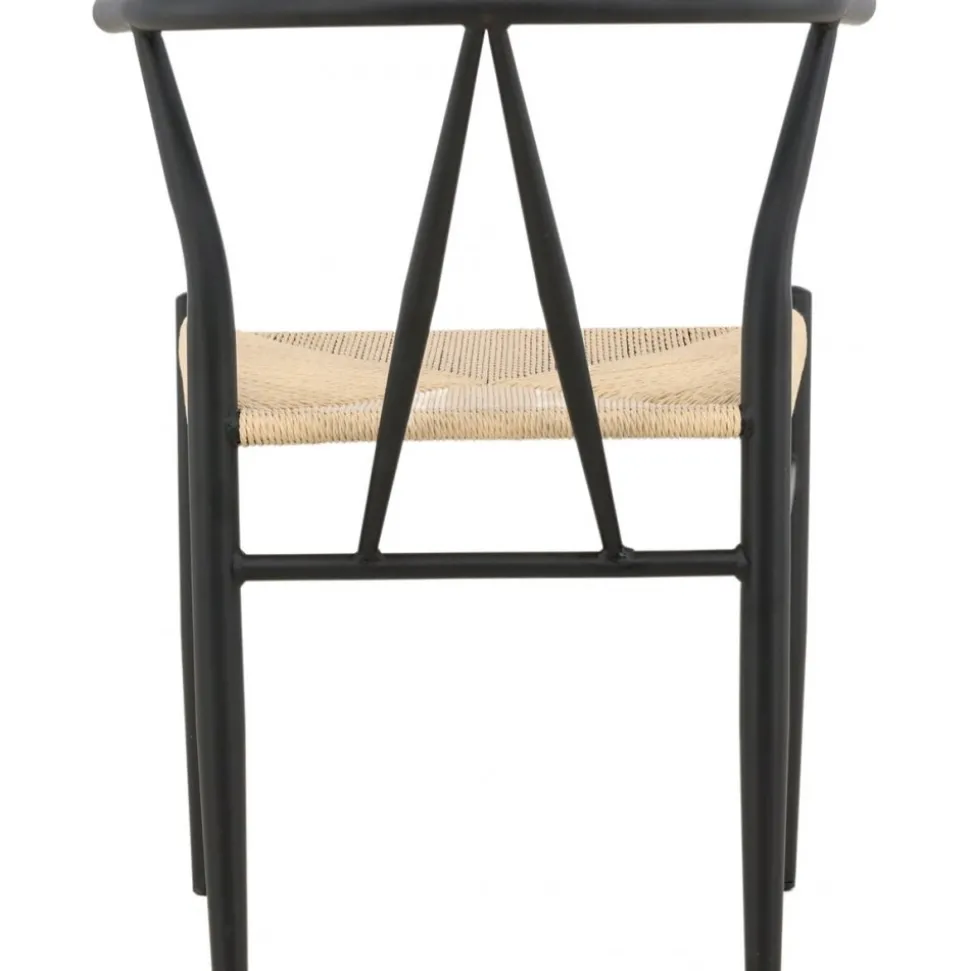 Alfons matstol - Beige/svart