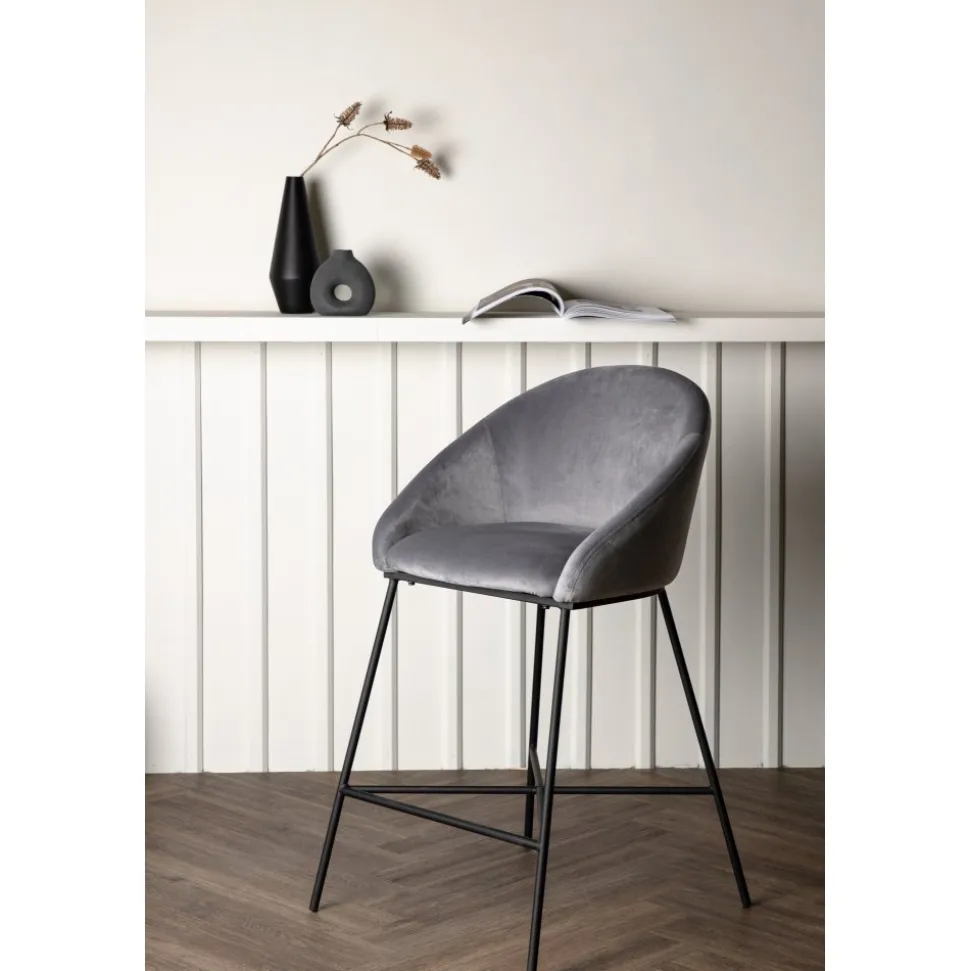 Alice barstol - Mörkgrå