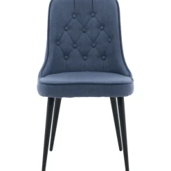 Alice Deluxe matstol - Blå/svart