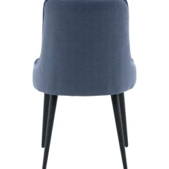 Alice Deluxe matstol - Blå/svart