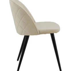 Alice matstol - Beige sammet