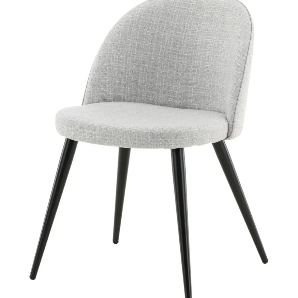 Alice matstol - Ljusgrå tyg