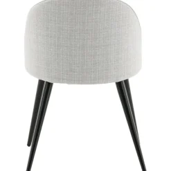 Alice matstol - Ljusgrå tyg