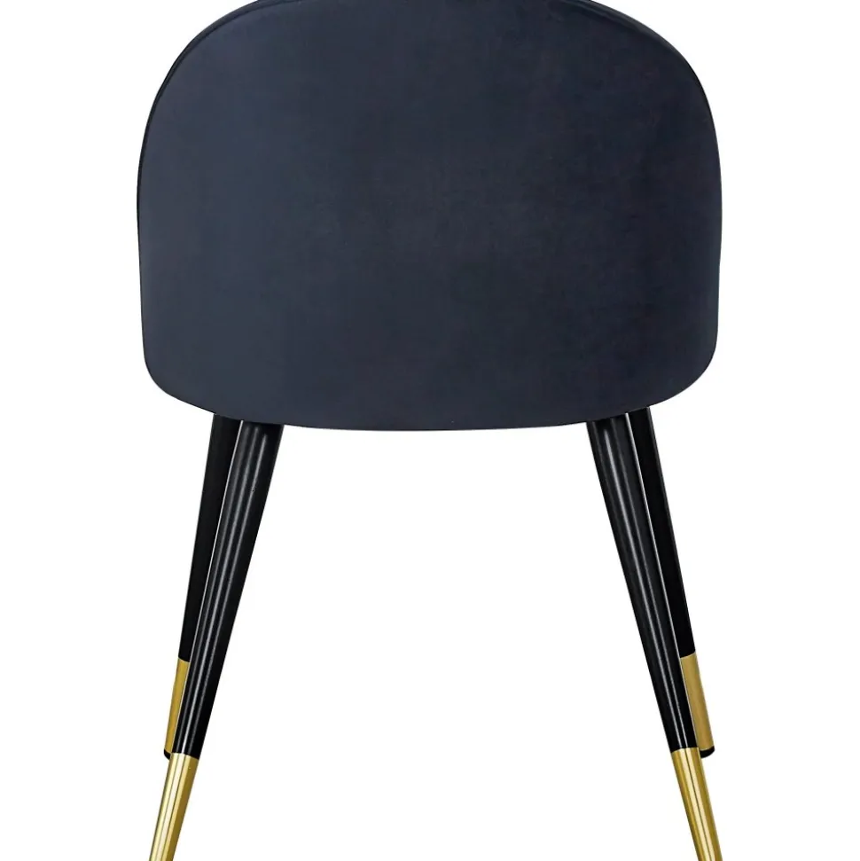 Alice matstol - Svart/mässing