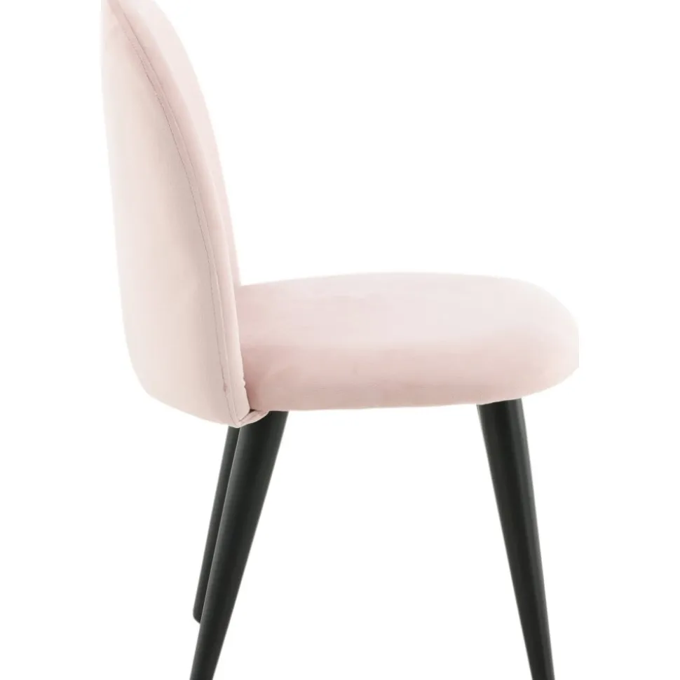 Alice matstol XXS - Rosa sammet