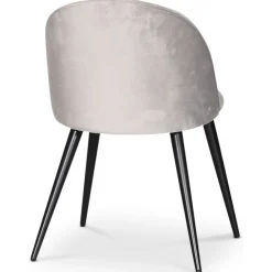 Alice stol - Beigegrå Sammet + Textilrengöring för möbler