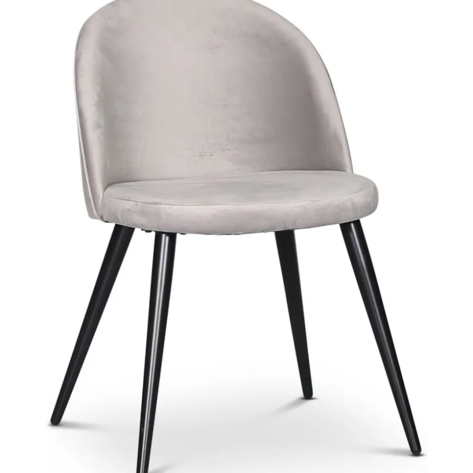 Alice stol - Beigegrå Sammet