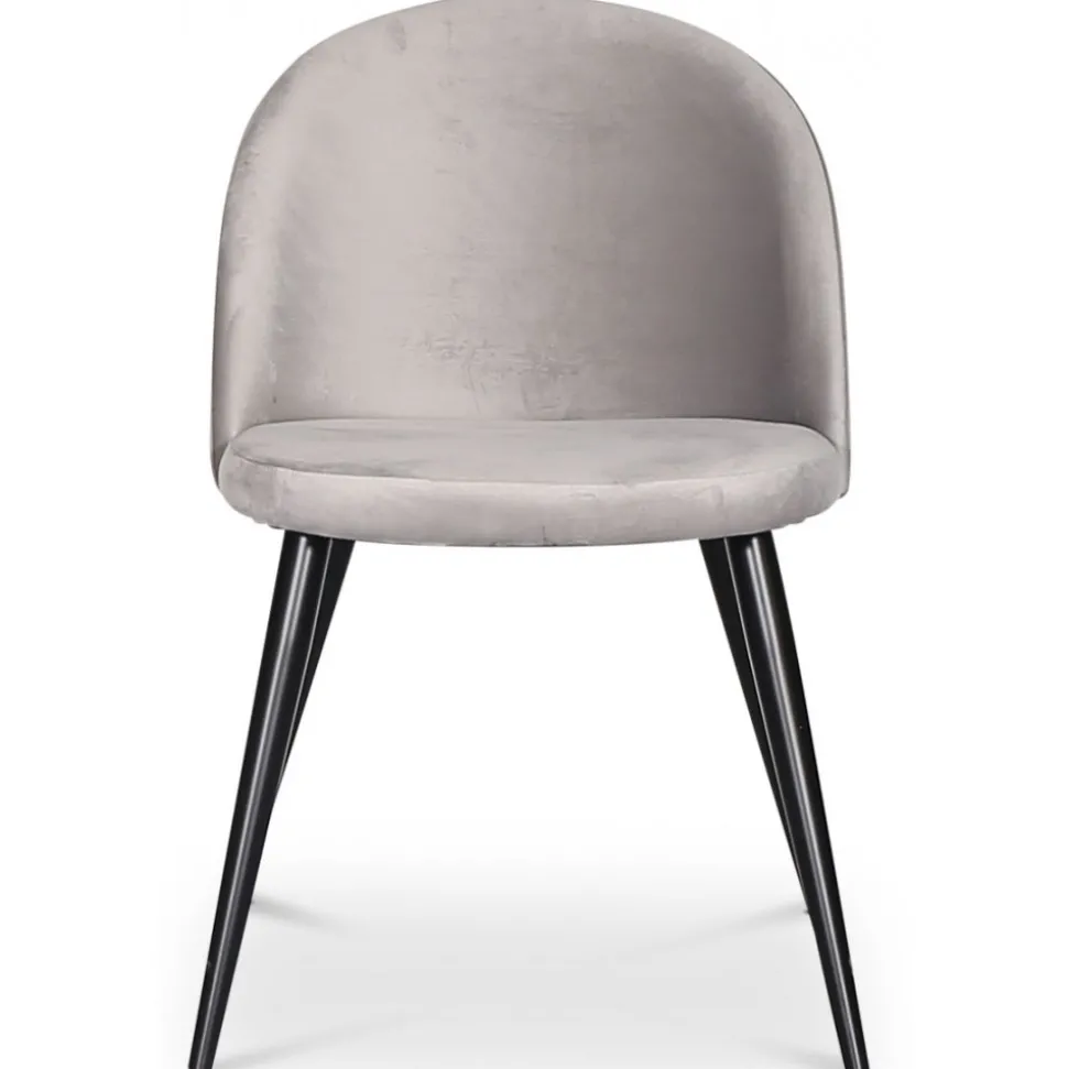 Alice stol - Beigegrå Sammet