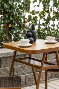 Amadora cafégrupp - Brun + Textilskydd för utemöbler