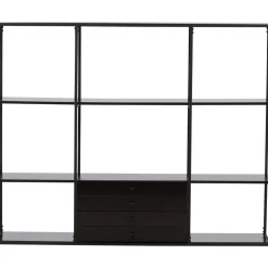 Amarillo bokhylla - Svart