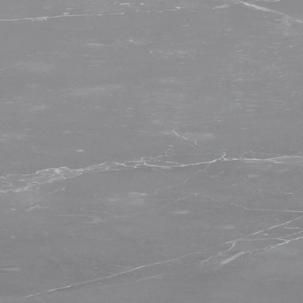 Amble soffbord Ø77 cm - Svart/svart marmor