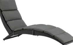 Archie solsäng - Svart + Rengöringsmedel för utemöbler