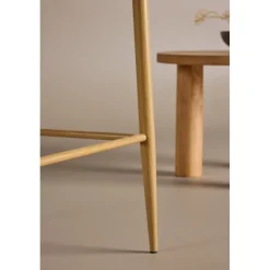 Argon barstol - Ekimitation/grå