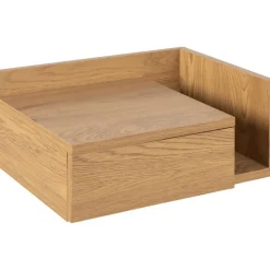 Ashlan vägghängt sängbord 40 x 32 cm - natur