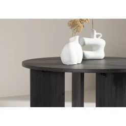 Askerön soffbord Ø80 cm - Svart