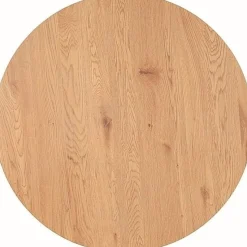 Aster matbord 120 cm - Ek/svart