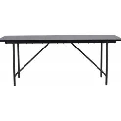 Astrid matbord 200 x 75 cm - Svart