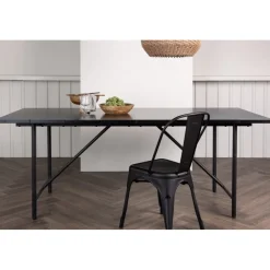 Astrid matbord 200 x 75 cm - Svart