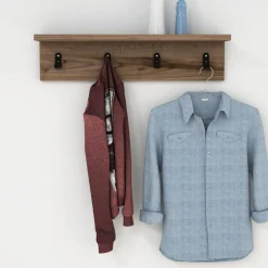 Ayla vägghylla - Valnöt