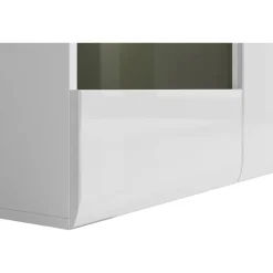 Azteca Trio skänk med LED-belysning - Vit