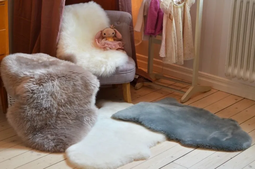 Babycare lammskinn Kamel