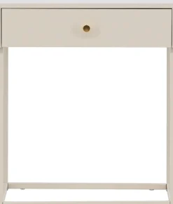 Bakal sängbord 43 x 50 cm - Beige