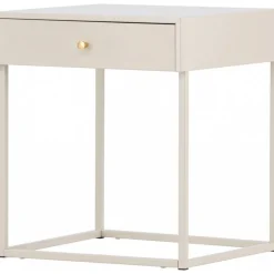 Bakal sängbord 43 x 50 cm - Beige