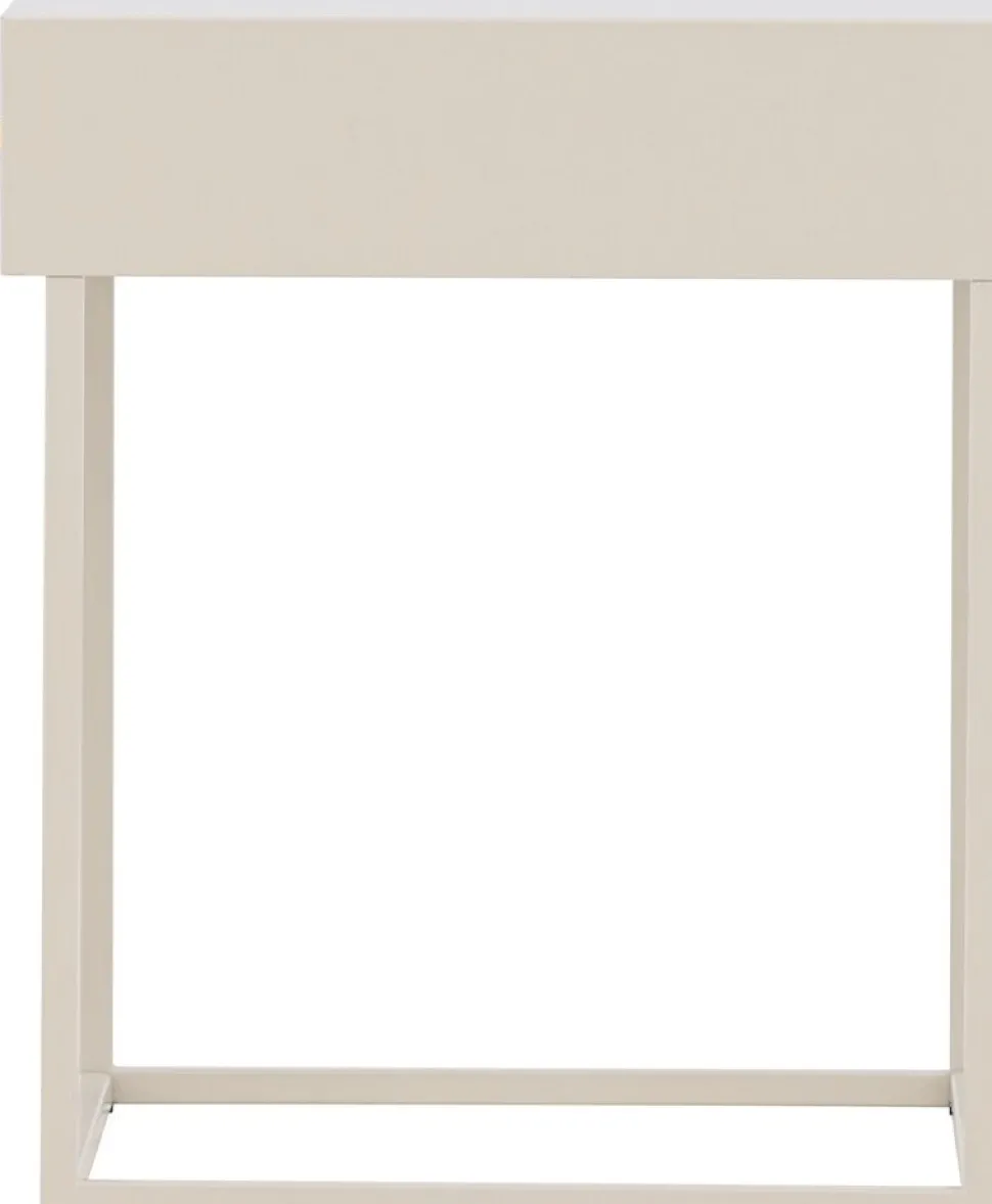 Bakal sängbord 43 x 50 cm - Beige