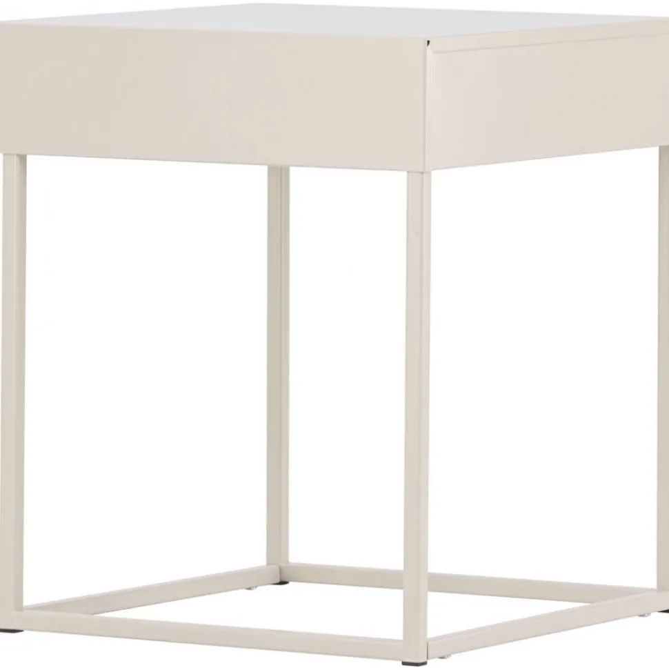 Bakal sängbord 43 x 50 cm - Beige