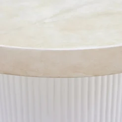 Balkongset: 2 stolar och soffbord Ø80 cm