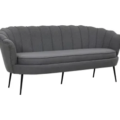 Ballini 3-sits soffa - Grå + Fläckborttagare för möbler