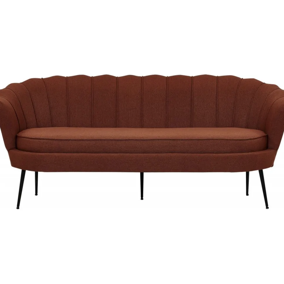 Ballini 3-sits soffa - Röd