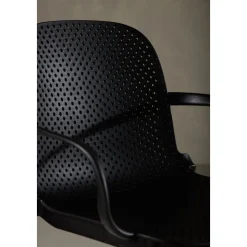 Baltimore matstol - Svart