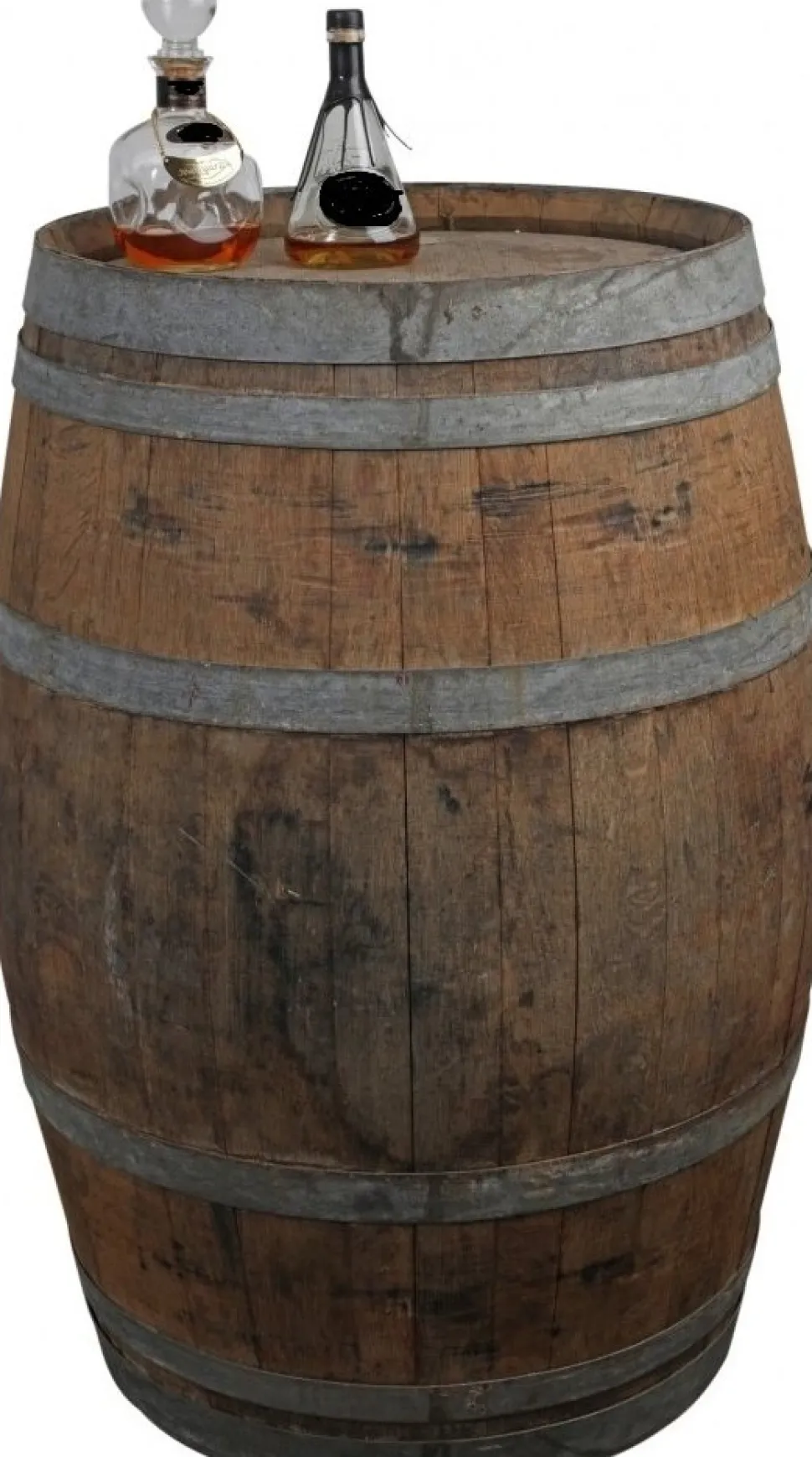 Barbord äkta vintage ektunna + Fläckborttagare för möbler