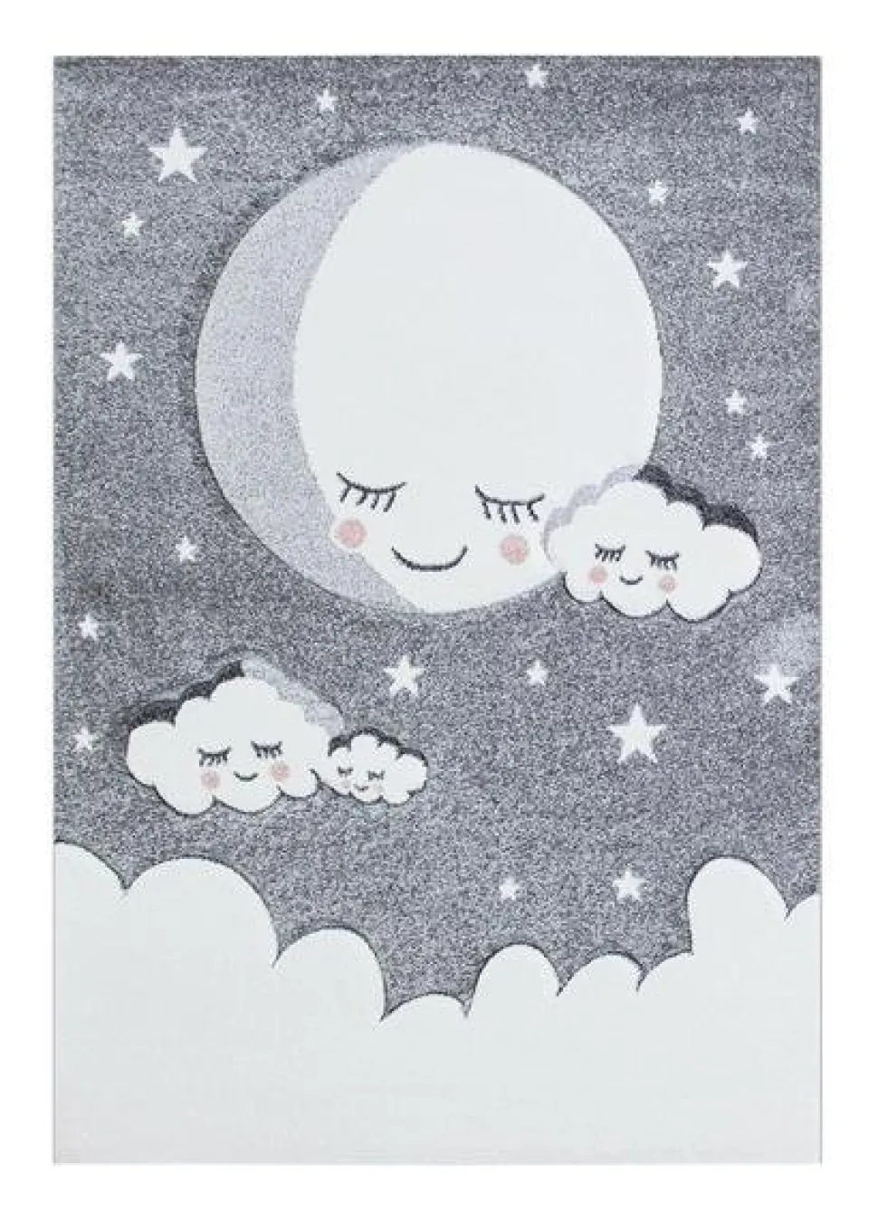 Barnmatta Sheri - Grå - 120x170 cm