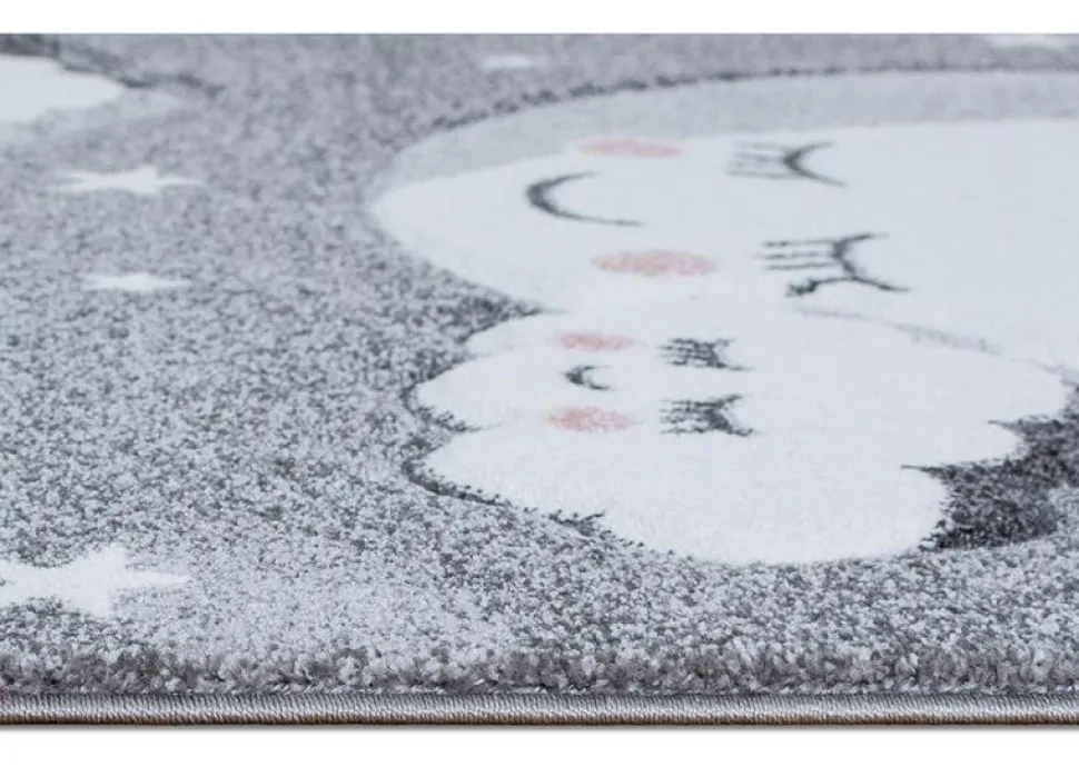 Barnmatta Sheri - Grå - 120x170 cm