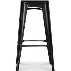 Barstol metall Svart/guld + Möbeltassar