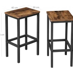 Barstol 2-pack sitthöjd 65 cm